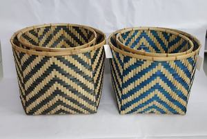 <b>Bamboo</b> <b>Basket</b> for Storage Toys and <b>Laundry</b> Home and Kitchen Storage 100% <b>Bamboo</b> Material High Quality Wholesale Made in Vietnam - Product Image 6