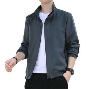 แจ็กเก็ตกันลมใส่กลางแจ้งคอตั้งสำหรับผู้ชายเสื้อสไตล์นักบินลำลองสำหรับฤดูใบไม้ผลิและฤดูใบไม้ร่วง - Product Image 1