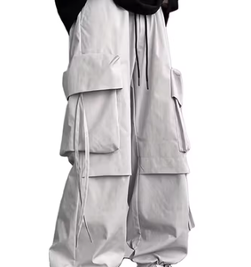 กางเกงคาร์โก้ผู้หญิงแบบยั่งยืนและระบายอากาศได้ดีดีไซน์ที่เป็นที่ต้องการมากที่สุดพร้อมกางเกงคาร์โก้ผ้านุ่มสำหรับผู้หญิง - Product Image 3