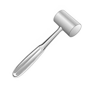 เครื่องมือผ่าตัดกระดูกข้อกระดูกจากสเตนเลสสตีลมีความทนทานหัวค้อนผ่าตัดแบบเปลี่ยนข้อต่อทางการแพทย์ - Product Image 1