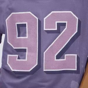 Microfibre hommes maille T-Shirt confortable doux maille tissu personnalisé surdimensionné coupe vente chaude maille chemise prix de gros OEM personnalisé - Product Image 6