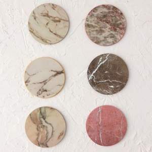 Dark Wood Coasters with Gold Veins Elegant Drinkware Coasters Set for Stylish Home Table Decor latest - Product Image 6