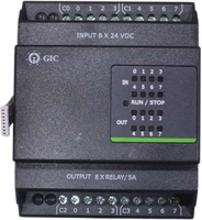 Modelo de Extensión GIC Mini PLC PL-100 con 112 E/S, Comunicación de Enlace de E/S de 24 VCC para Programación de PLC