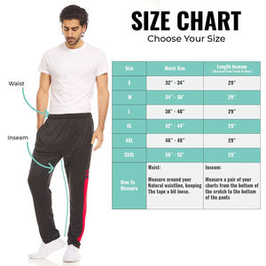 Évacuation de l'humidité, résistant aux plis Séchage rapide Pantalon en tricot de poids moyen pour hommes 100% polyester Idéal pour les vêtements décontractés et de sport - Product Image 3