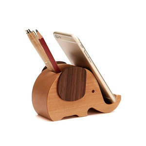 Wooden Phone Holder Base <b>Cake</b> Stand Mobile Phone Bracket Accessories Lazy Mobile Phone Holder Desktop Stand - Product Image 1