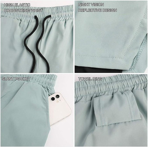 Short de sport à séchage rapide personnalisé pour hommes, short d'entraînement pour la musculation, vente chaude - Product Image 4