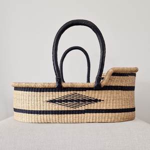 Cesta de dormir para bebés, productos esenciales para niños recién nacidos, juego de cestas y Moisés de algas marinas ecológicas - Product Image 2