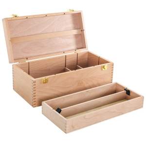 CAJA DE MADERA caja de regalo acabado MEJOR CALIDAD MOVIMIENTO FUNCIONAL CAJA DE MADERA DESLIZANTE ACABADO que proporciona caja de regalo de madera - Product Image 1
