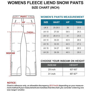 Pantalons de ski personnalisés OEM pour femmes pantalons d'hiver isolés en plein air, imperméables et coupe-vent avec option de marque - Product Image 6