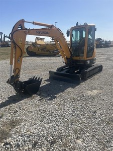 Nouvelle mini-excavatrice Hyundai Robex 35Z-9A 2023 avec chargeur frontal, moteur Yanmar, boîte de vitesses haute efficacité, système hydraulique KYB - Product Image 2