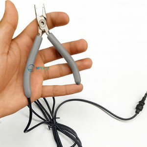 คีมเชื่อมไมโครสแตนเลสเกรดผ่าตัดคุณภาพสูง สำหรับงานเชื่อมแบบติดดิน ใช้ทำเครื่องประดับถาวร และขึ้นรูปลวด - Product Image 1