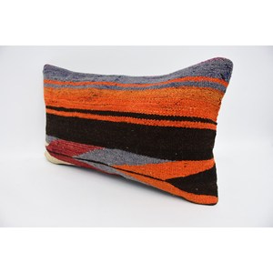 หมอนผ้าวูลถักลายดอกไม้วินเทจลายมีหลายสี12x20นิ้วไม่ลื่นถอดซักได้เป็นมิตรกับสิ่งแวดล้อมสำหรับโซฟาในบ้าน - Product Image 4