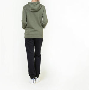 Venta al por mayor personalizado de las mujeres de dibujos animados Crop Top Hoodie 100% algodón de lana de estilo vintage de gran tamaño pulóver sudaderas con capucha y sudaderas - Product Image 5