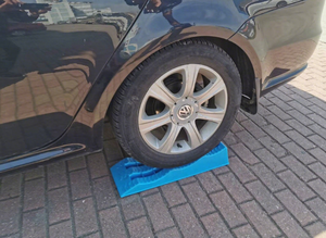 2 pièces de cales de roue robustes pour voitures, camping-cars, camions, VR, meilleure qualité, jaunes, légères, pour caravanes de voyage, lot - Product Image 3