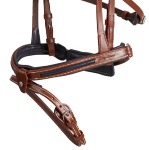 บังเหียนม้าหนังอังกฤษสำหรับขี่ม้าโลโก้ตามสั่งขนาดเต็ม /COB // X-Full สินค้าส่งออกทั่วโลก - Product Image 2