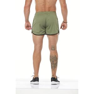 Pantalones cortos deportivos al por mayor para hombre, pantalones cortos de entrenamiento cruzado para gimnasio con compresión interna, ropa para correr y entrenamiento, etiqueta personalizada disponible - Product Image 4