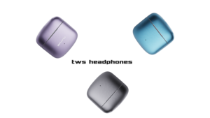 Auriculares inalámbricos con carcasa de metal, audífonos estéreo tws con multicolor para música - Product Image 5