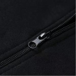 Casual cremallera con capucha sudaderas con capucha hombres mujeres Otoño Invierno verano primavera Color sólido impreso bordado tejido de punto secado rápido - Product Image 5