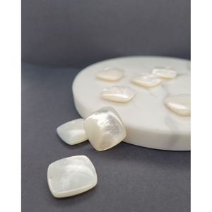Colgante de Perla con Madreperla Blanca en Forma de Cojín - Product Image 2
