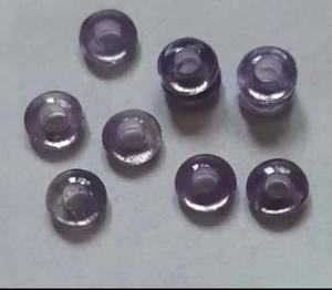 Wander Full Larimar 14x8x6mm Cuentas de piedras preciosas naturales Cuentas redondas de alta calidad con agujeros grandes para regalo de boda Joyería Feliz Año Nuevo - Product Image 4