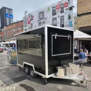 New Standard Airstream Mobile Food <b>Trucks</b> <b>Commercial</b> <b>Truck</b> <b>Trailer</b> Vegan Food Mobile Bar BBQ Catering 40T Payload for Sale - Product Image 1