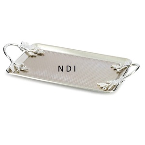Bandeja decorativa hecha a mano personalizada, bandeja para el hogar, Hotel, catering, uso de bandejas para servidores de alimentos, vajilla, bandeja para servir catering - Product Image 1