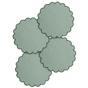 Manteles Individuales de Lino Clásicos Ligeros: Material Duradero y Transpirable con Sensación Fresca y Natural para Decoración de Cocina y Comedor de Verano - Product Image 1