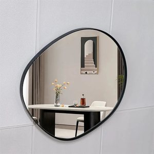 Miroir électrique intelligent moderne de luxe salle de bain décorative commodité Villa décor à la maison miroir LED tactile rectangulaire - Product Image 1