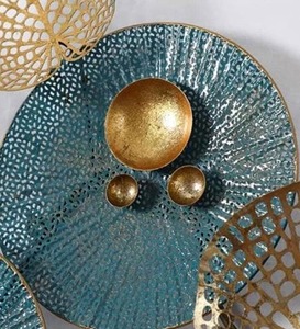 High Quality Handcrafted Modern Design Iron Metal Wall Art Panel Superb Outdoor Home <b>Decorative</b> Hanging for Interior Use - Product Image 3