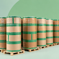 Rollo Jumbo de Papel Térmico de Alto Contraste, Libre de BPA, de 45gsm, 55gsm, 70gsm, para Exportación, Estándar, de Alta Resistencia y Empaquetado