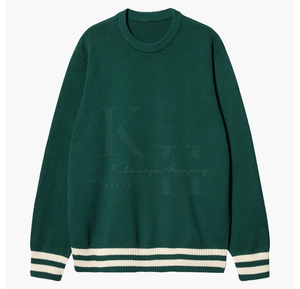 OEM personalizado de algodón de punto cálido suéter uniforme suéter para la escuela secundaria niños Escuela de fábrica al por mayor - Product Image 3