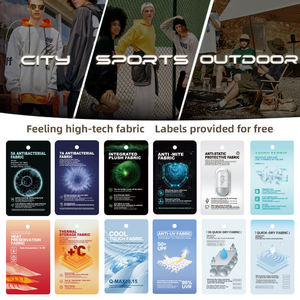 Tissu d'été respirant en jersey uni 100 % coton biologique peigné tricoté 235 g/m² teint en fil unique - Product Image 2