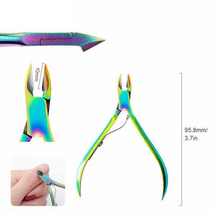 Coupe-ongles de luxe en acier inoxydable de haute qualité, coupe-cuticules, pour ongles épais, outil de beauté professionnel portable, ouverture de mâchoire large - Product Image 2