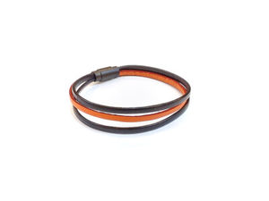 DAFNI BIG PAZAR Modèle N° 19 Ensemble de bracelets pour hommes en similicuir 20 pièces Styles assortis pour un usage quotidien - Product Image 5