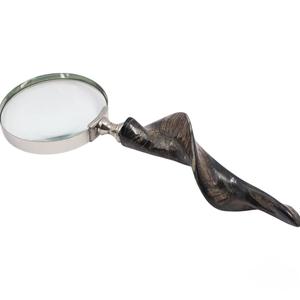 Goat Horn Handle <b>Magnifying</b> Glass Handcrafted for Precision <b>Reading</b> and Classic Vintage Style High Quality - Product Image 2