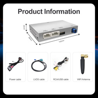 Autoradio AUTOABC sans fil CarPlay Android Auto pour Mercedes-Benz W176 NTG4.5, mise à niveau Plug & Play avec commande vocale, garantie 1 an
