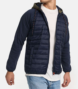 Veste matelassée à bulles en duvet surdimensionnée personnalisée de style streetwear tendance, tissage 3D à carreaux, pour unisexe - Product Image 2