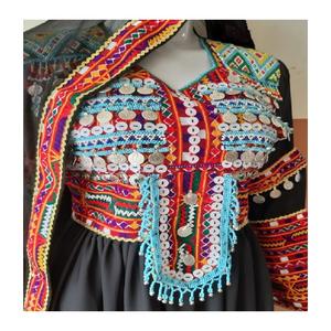 Nuevo Vestido Afgano Kuchi de Chifón de la Mejor Calidad, Disponible en Todos los Colores y Diseños Posibles, en Oferta a un Precio Razonable - Product Image 5