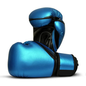 Gants de boxe en cuir pour arts martiaux, 14 oz, haute qualité, colorés, entraînement sportif, meilleur matériau souple, gants de boxe lisses pour hommes - Product Image 6