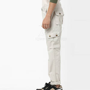 กางเกงคาร์โก้ผู้ชายไซส์ใหญ่ สำหรับกิจกรรมกลางแจ้ง กางเกงคาร์โก้ผู้ชายสำหรับออกกำลังกาย ผ้าฝ้าย 100% - Product Image 3