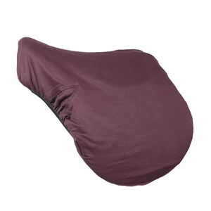 Housse de selle en polaire avec boucles de maintien de la sangle, pour GP ou dressage, articles équestres personnalisés, fabricant et fournisseur - Product Image 2