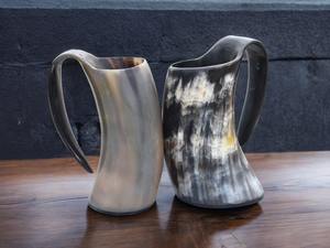 Meilleure vente poli naturel corne de buffle artisanat tasse Animal Style thé et bière accessoire à boire - Product Image 3