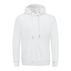 Sudadera con capucha sin cuerdas de algodón pesado de alta calidad, ropa de calle personalizada en blanco para hombre, logotipo OEM de fábrica - Product Image 4