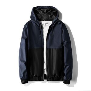 Hommes automne et hiver Sports Fitness course entraînement à manches longues fermeture éclair sweat à capuche décontracté séchage rapide vêtements de sport veste d'extérieur - Product Image 1