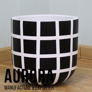 Jardineras de fibrocemento con aspecto de cemento de servicio OEM, ligeras, resistentes a grietas con marca para proyectos de interiores - Product Image 3