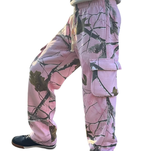 Womens <b>High</b> <b>Waist</b> <b>Cargo</b> Pants Multi Pocket Casual Street Style Loose Fit Trousers - Product Image 1