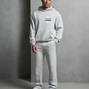 Survêtements pour hommes survêtement décontracté 2 pièces ensembles tenues sweats à capuche zippés vestes et pantalons de survêtement athlétisme jogging sport survêtements - Product Image 1