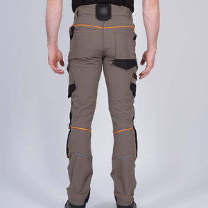 Pantalones de seguridad de alta visibilidad para hombre, pantalones de trabajo resistentes con paneles reflectantes, bolsillos de carga, pantalones de trabajo de invierno OEM - Product Image 3