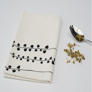 100% coton multifonctionnel haute absorption séchage rapide sensation de main douce serviette de cuisine lavable durable réutilisable lisse élégant - Product Image 5