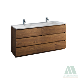 Meubles de grande qualité au design moderne pour hôtel Chambre à coucher Salle de bains Chêne massif/Pin/Bois d'acacia OEM ODM Prêt à assembler Écologique - Product Image 6